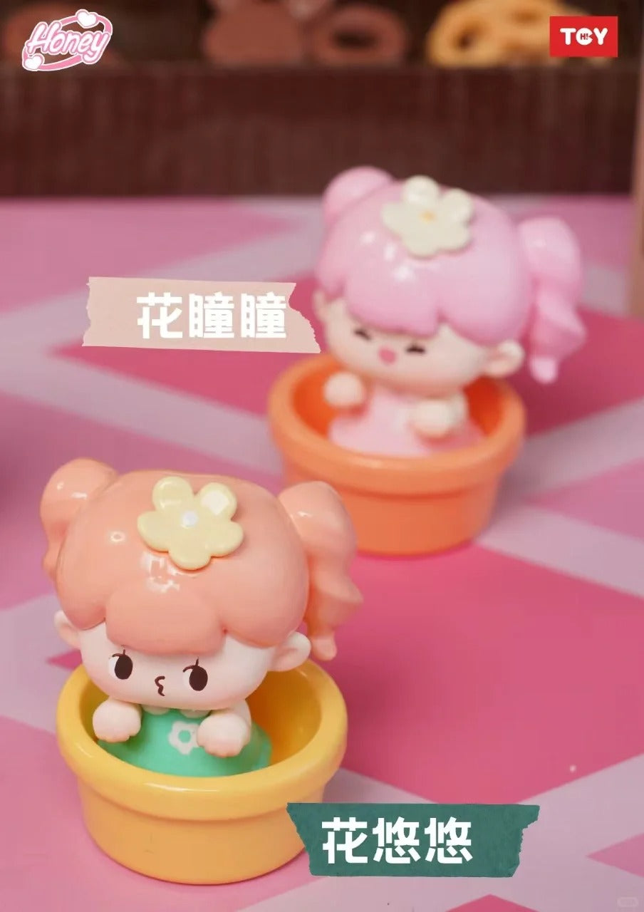 HiToy | Honey Cutie Girls In Baskets Mini beans Blind Box