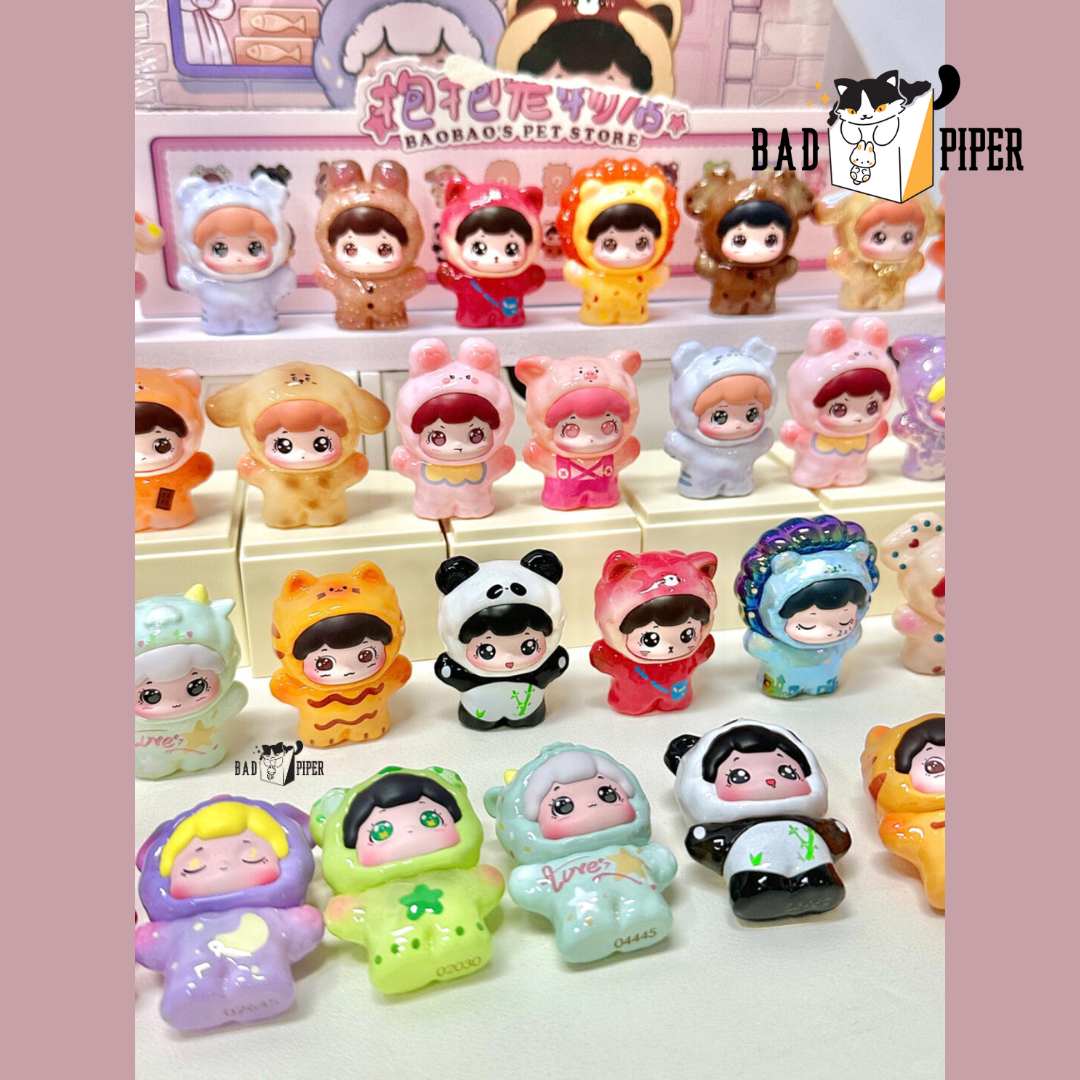 BopToys | BaoBao Pet Store Spring Outing (Transparent Commemorative Edition) Mini Beans Blind Box