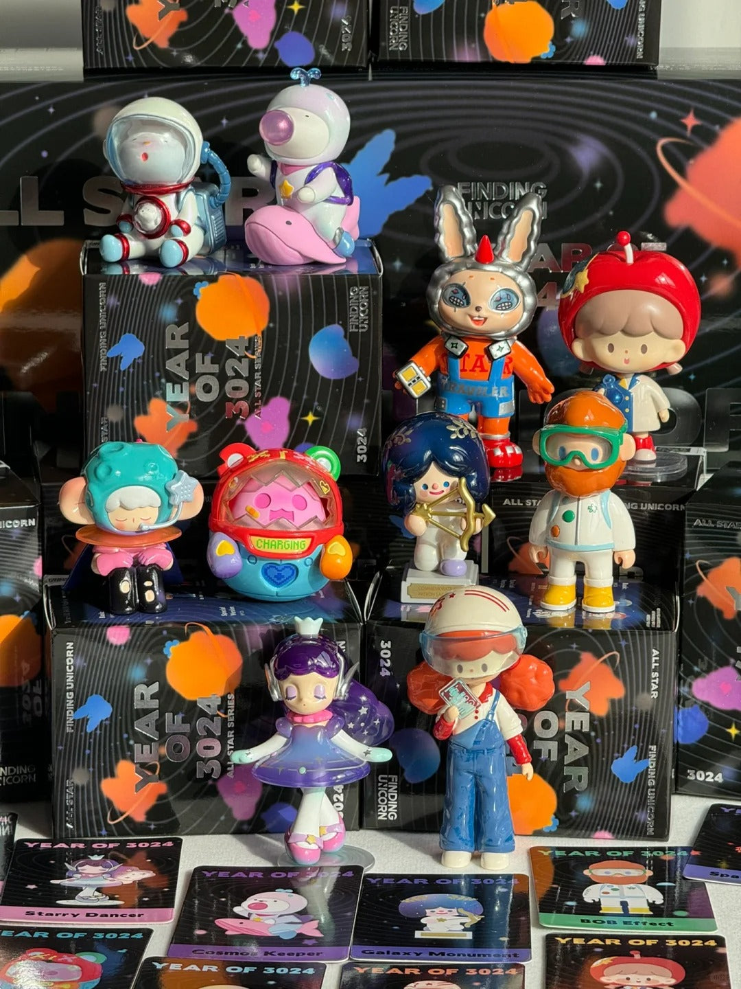 Finding Unicorn | All star Year of 3024 Collections Blind Box