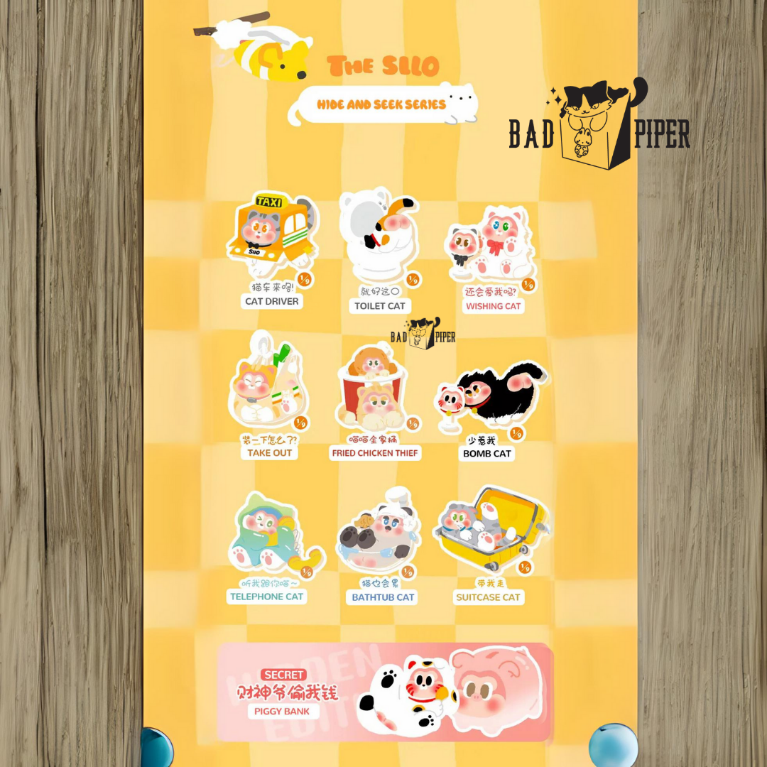 Hidden Wooo | THE SLLO Peekaboo Series Blind Box
