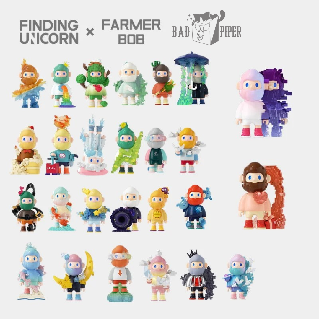 Finding Unicorn | Farmer Bob Next Generation Pixel Universe Series Blind Box