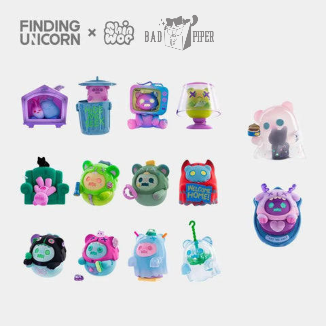Finding Unicorn | ShinWoo Ghost Bear House Series Blind Box