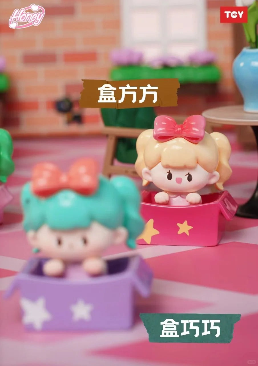 HiToy | Honey Cutie Girls In Baskets Mini beans Blind Box