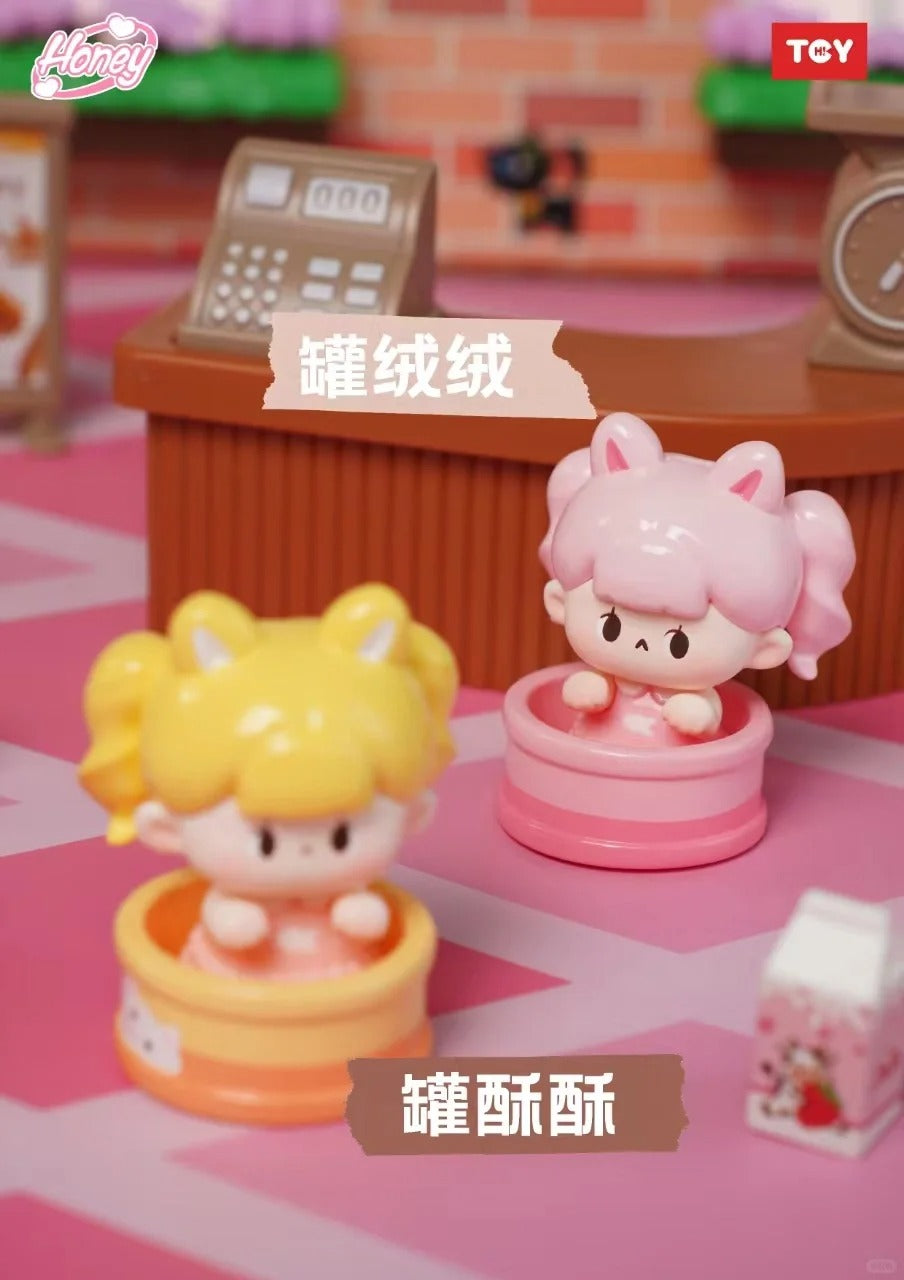 HiToy | Honey Cutie Girls In Baskets Mini beans Blind Box