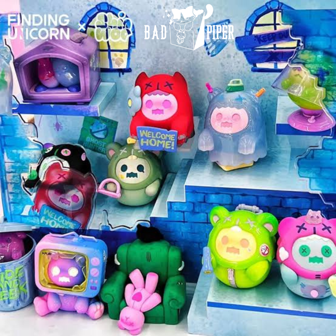 Finding Unicorn | ShinWoo Ghost Bear House Series Blind Box