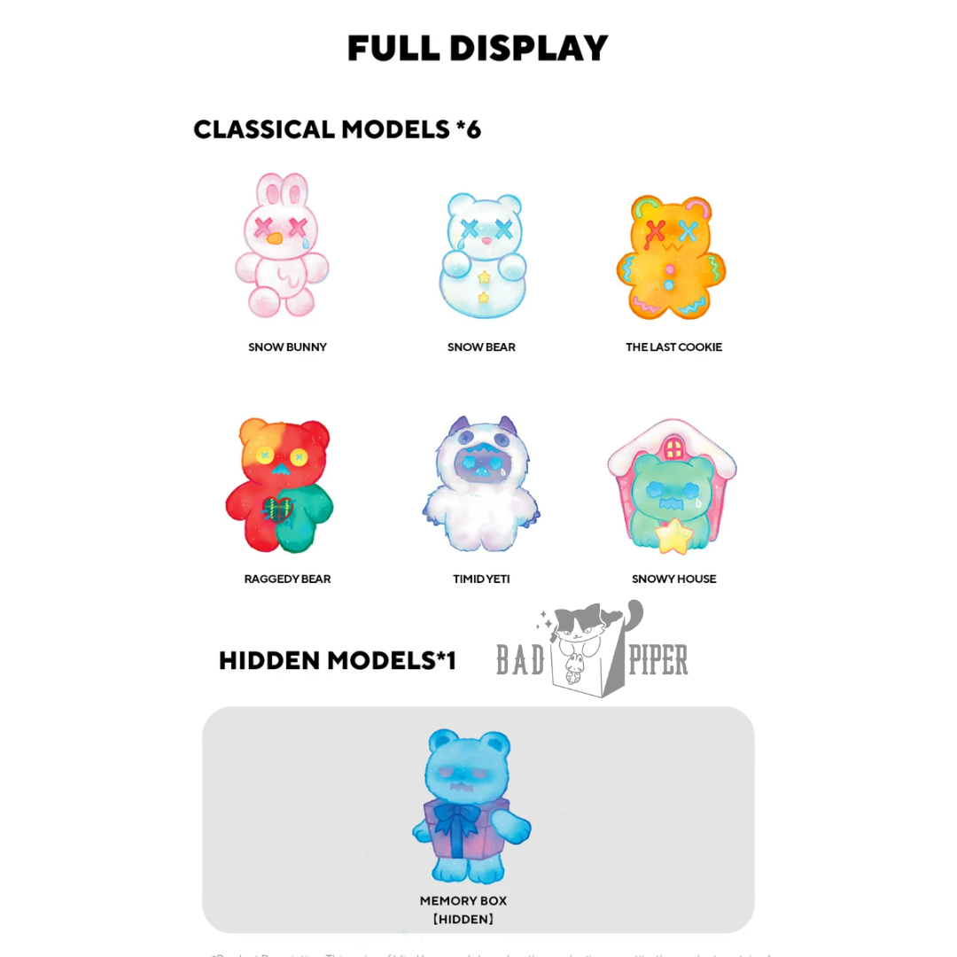 Finding Unicorn | ShinWoo The Cold Hug Series Plush Blind Box
