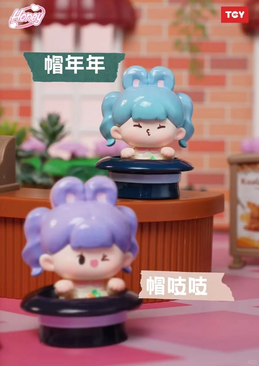 HiToy | Honey Cutie Girls In Baskets Mini beans Blind Box