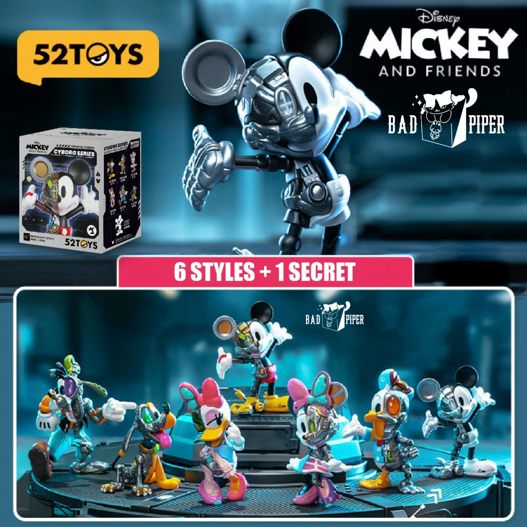 52Toys | Disney Mickey & Friend Cyborg Series Blind Box – Bad Piper 52Toys | Disney Mickey & Friend Cyborg Series Blind Box – Bad Piper
