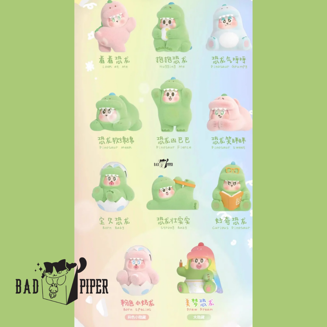 Hidden Wooo | THE SLLO Fluffy Dinosaur Series Blind Box