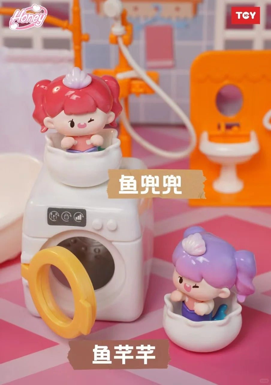 HiToy | Honey Cutie Girls In Baskets Mini beans Blind Box
