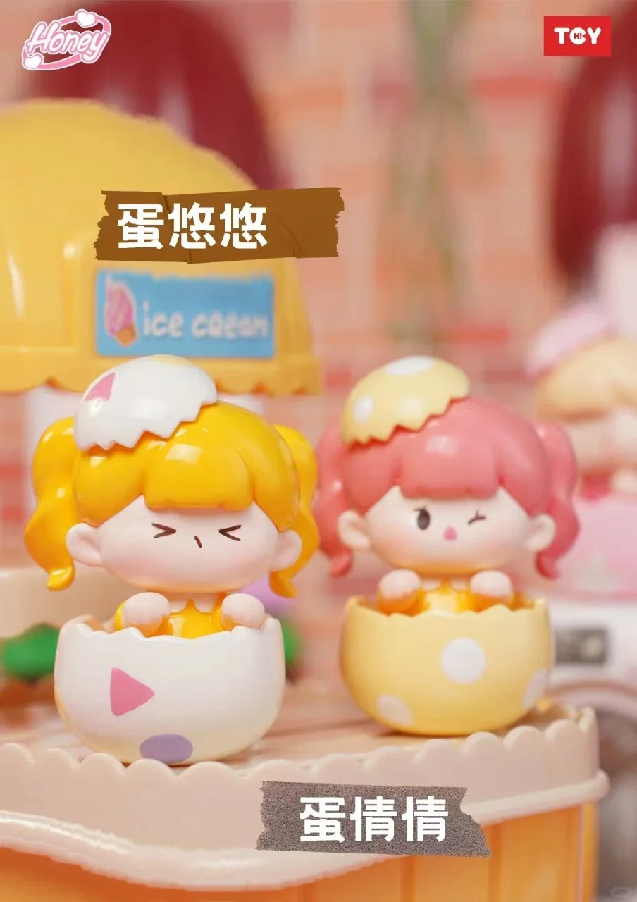 HiToy | Honey Cutie Girls In Baskets Mini beans Blind Box