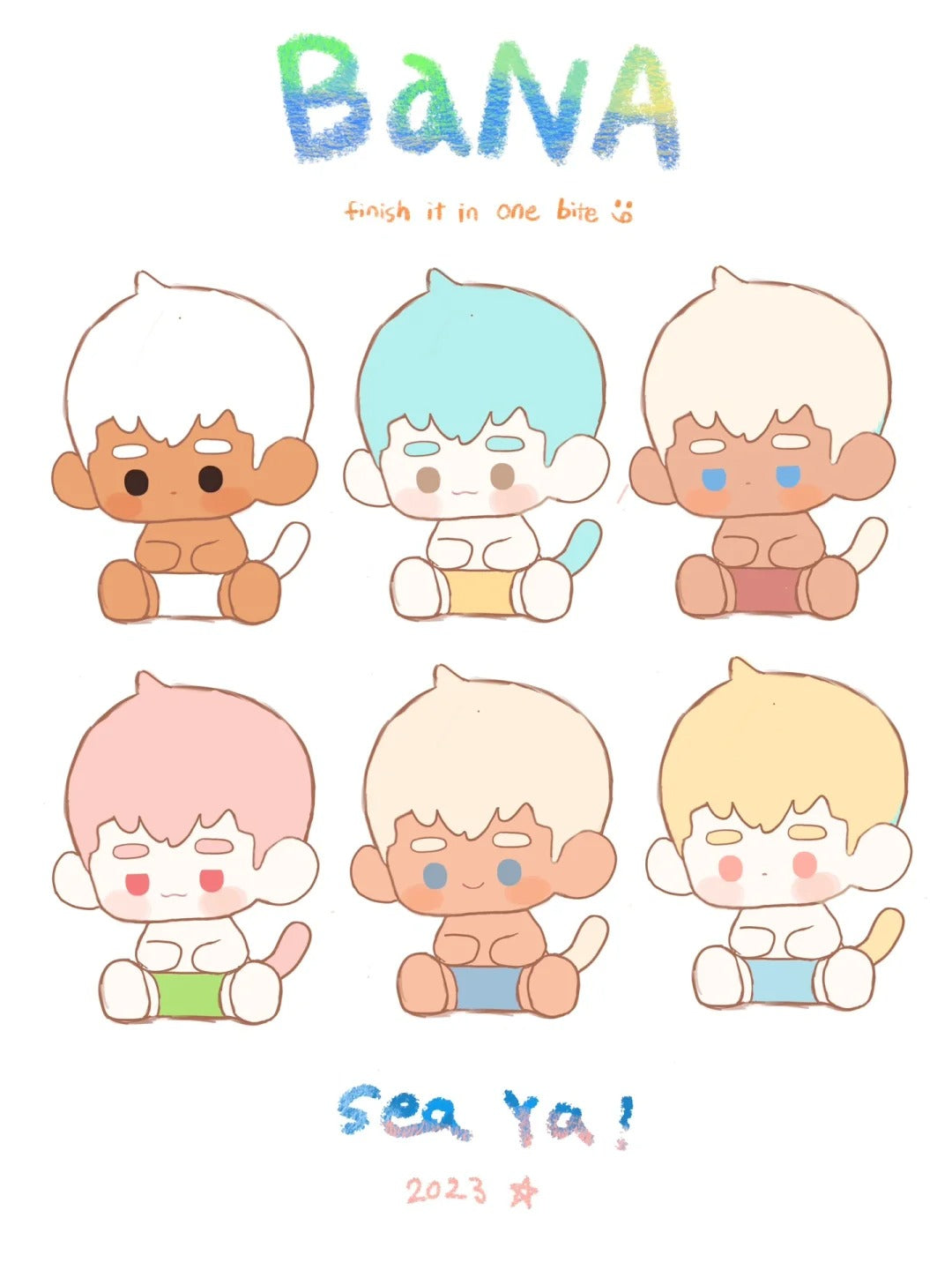 CZ Toys | Bana Bean Boy Starry Sea Mini Beans Blind Box