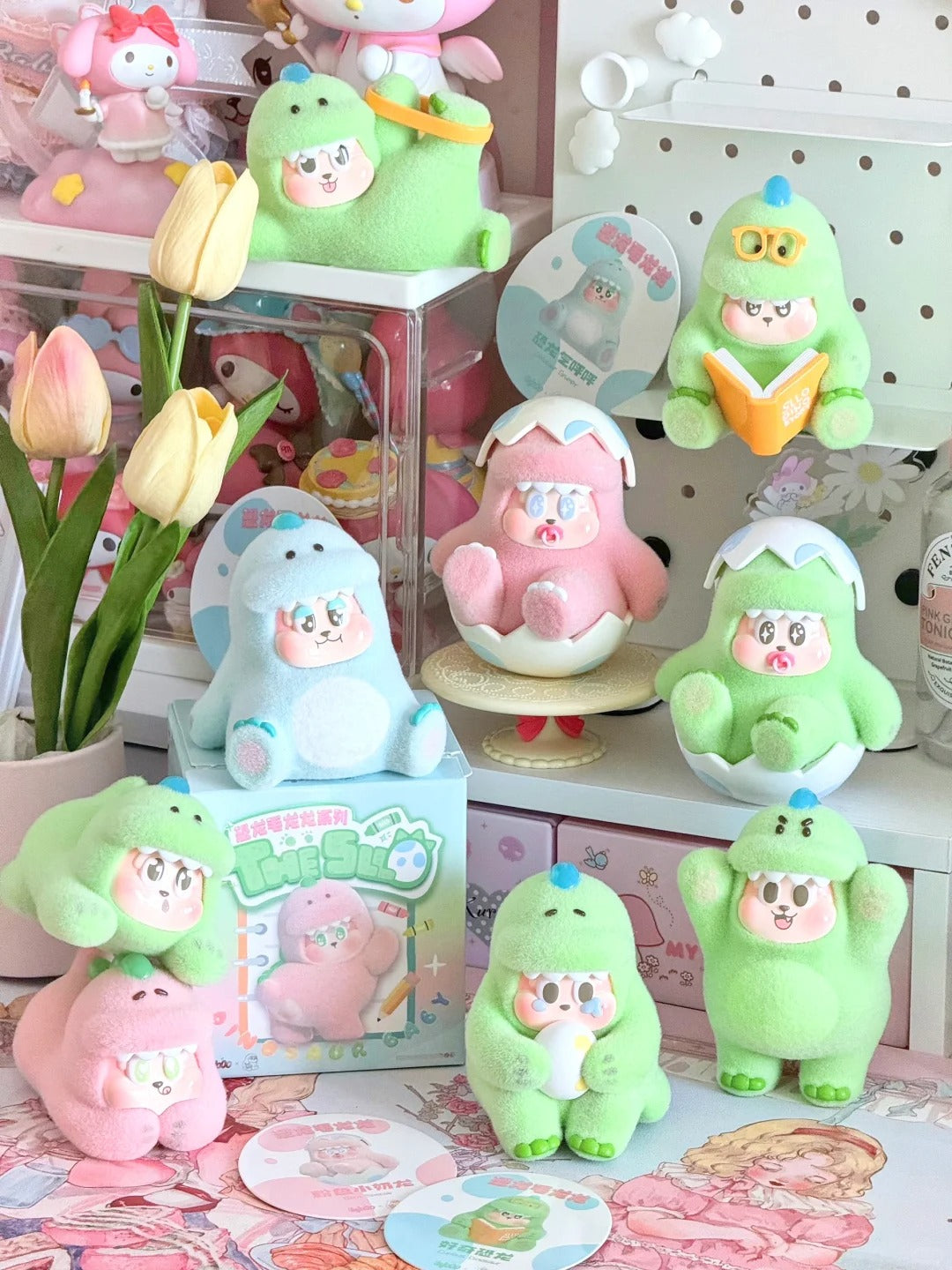 Hidden Wooo | THE SLLO Fluffy Dinosaur Series Blind Box