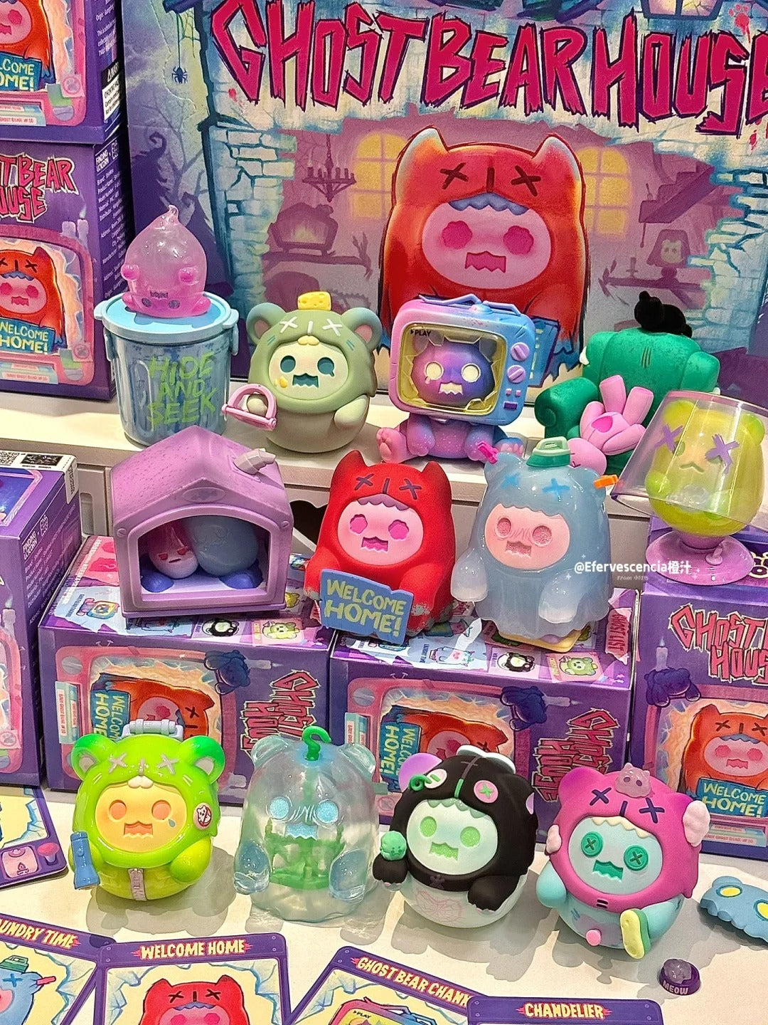 Finding Unicorn | ShinWoo Ghost Bear House Series Blind Box