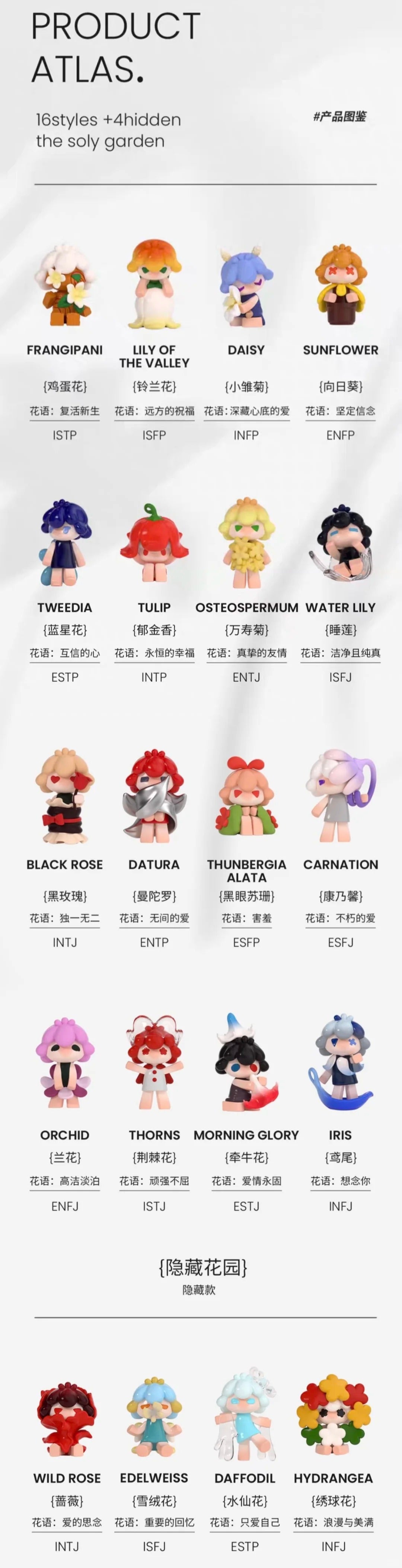 Heatup | Soly Mini The Soly Garden (2nd Series) Mini Beans Blind Box
