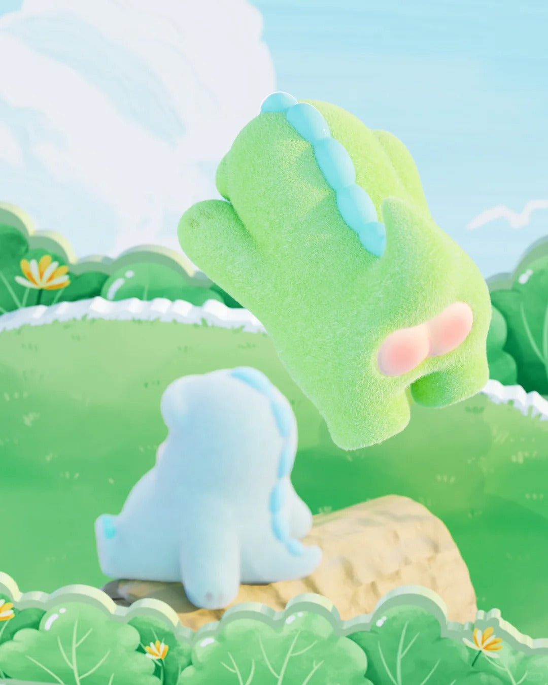 Hidden Wooo | THE SLLO Fluffy Dinosaur Series Blind Box