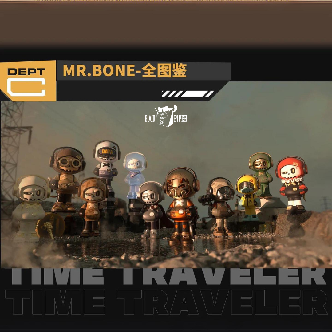 Mr. Bone mini 2.0 Time Travel - A Journey Through Time Blind Box