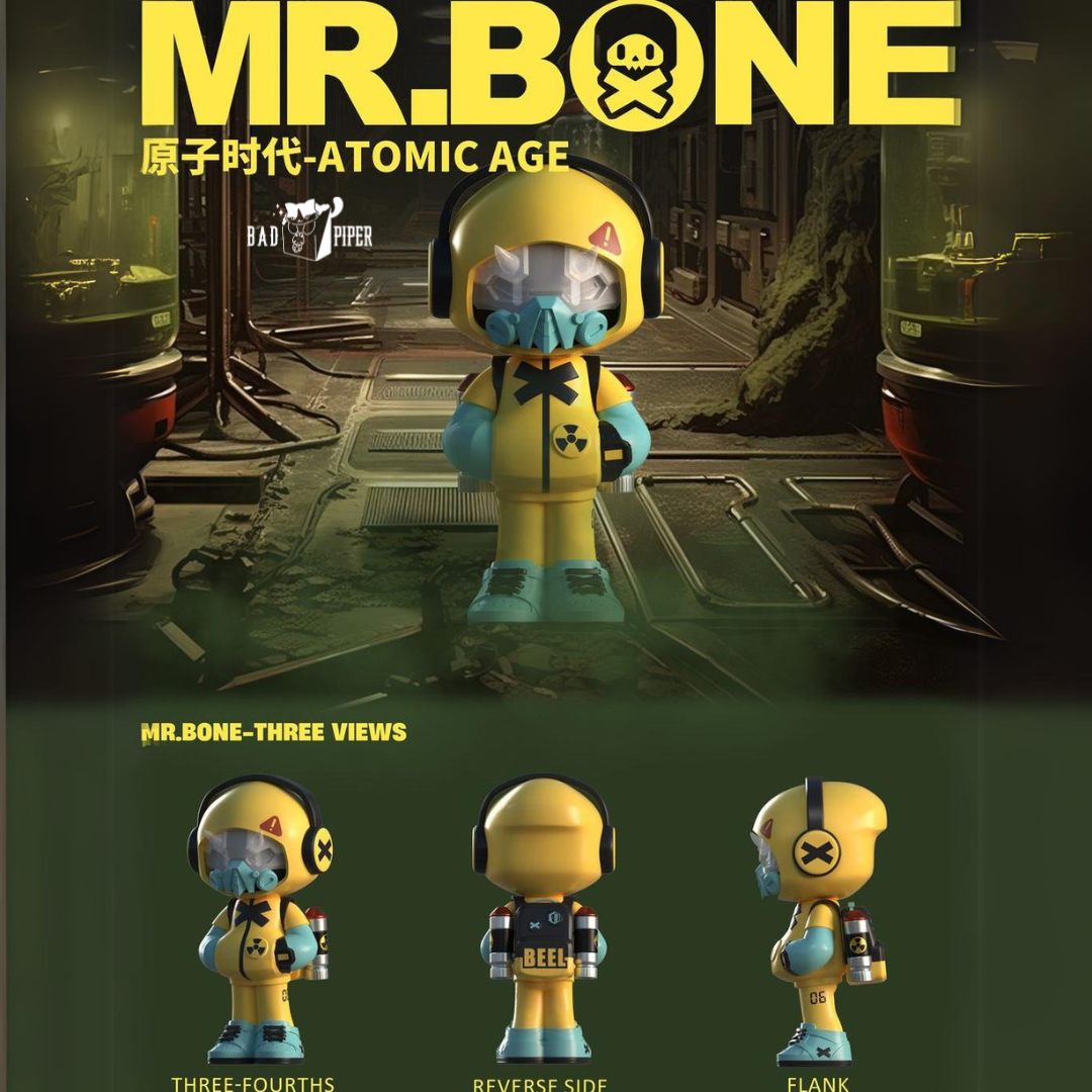 Mr. Bone mini 2.0 Time Travel - A Journey Through Time Blind Box