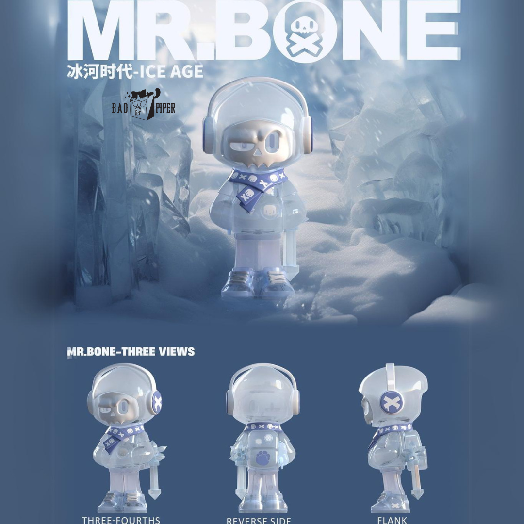 Mr. Bone mini 2.0 Time Travel - A Journey Through Time Blind Box