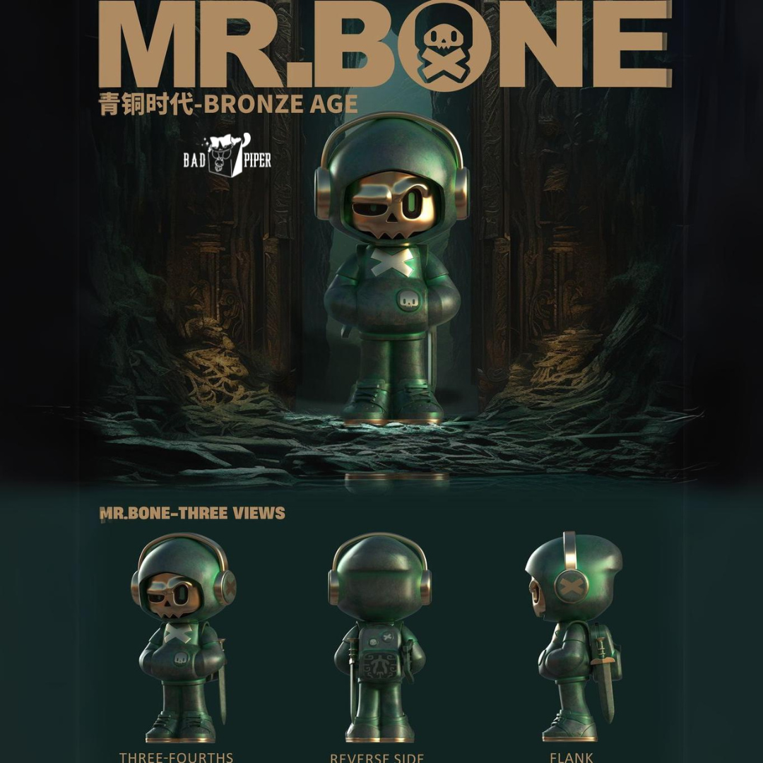 Mr. Bone mini 2.0 Time Travel - A Journey Through Time Blind Box