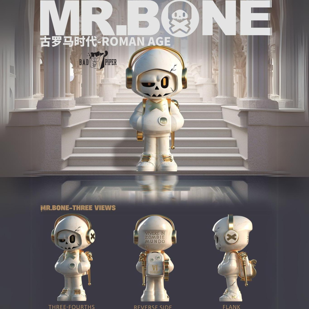 Mr. Bone mini 2.0 Time Travel - A Journey Through Time Blind Box