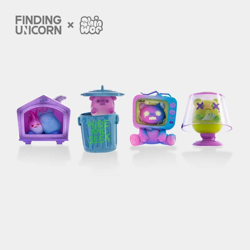 Finding Unicorn | ShinWoo Ghost Bear House Series Blind Box