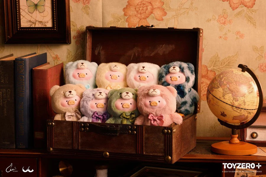 ToyZeroplus | LuLu the Piggy Vintage Teddy Shop Vinyl Face Plushies blind box