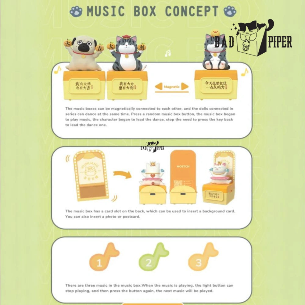 Moetch | Wuhuang & Bazahey Home Series Musical box Blind Box