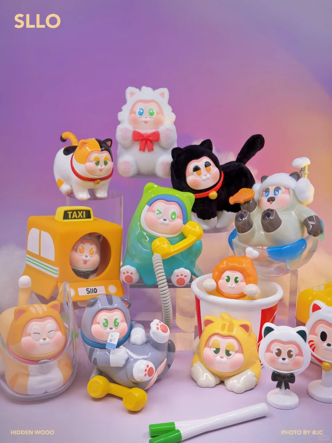 Hidden Wooo | THE SLLO Peekaboo Series Blind Box