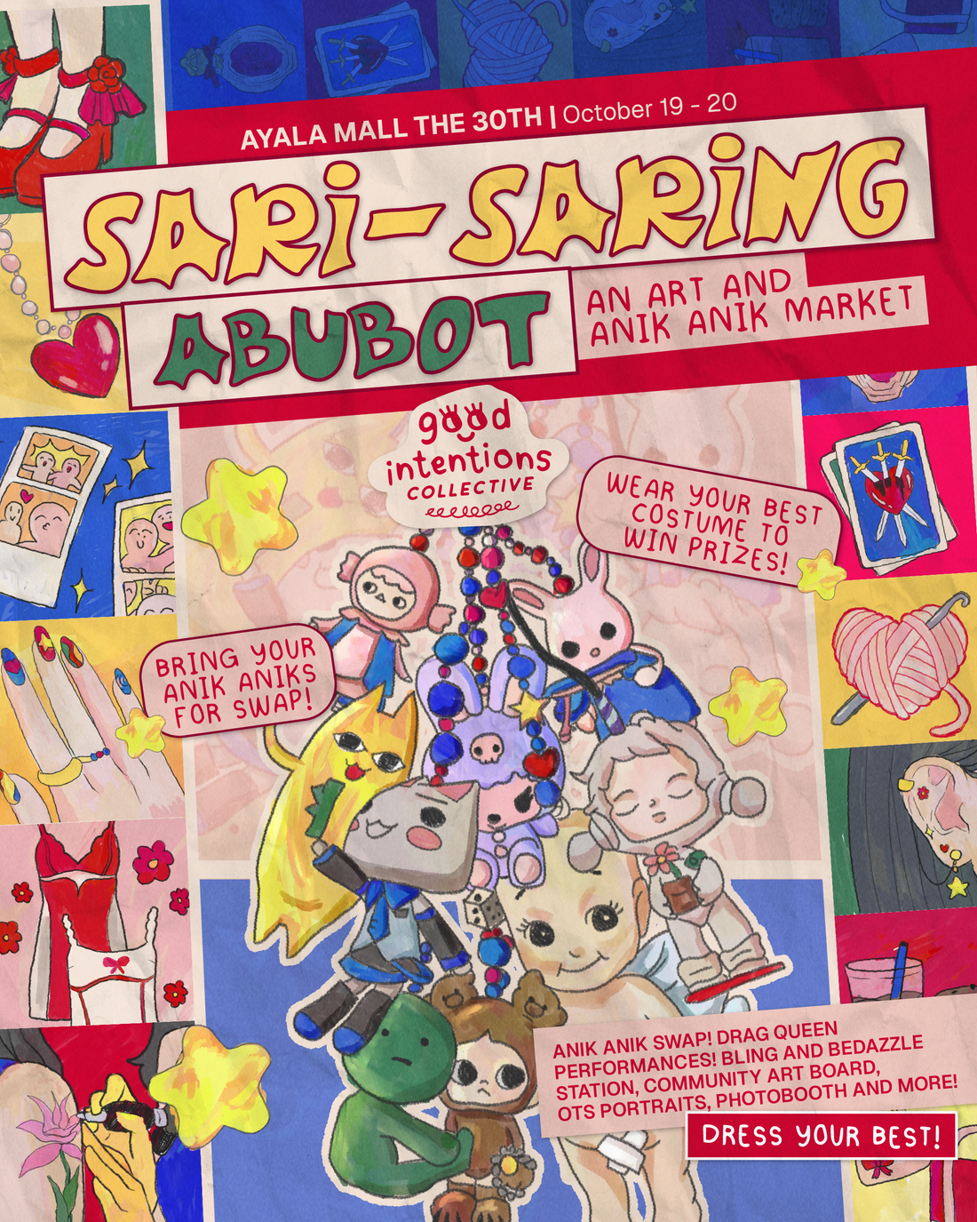 BAD PIPER First Booth Event: Sari-Saring Abubot and Anik-Anik Market