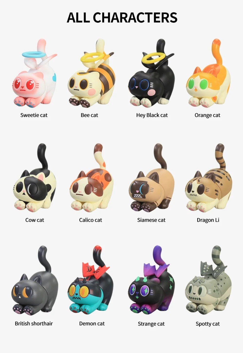 Paws Nova | Doshii Cat TROUBLE CREW PaPa Cat Series Blind Box
