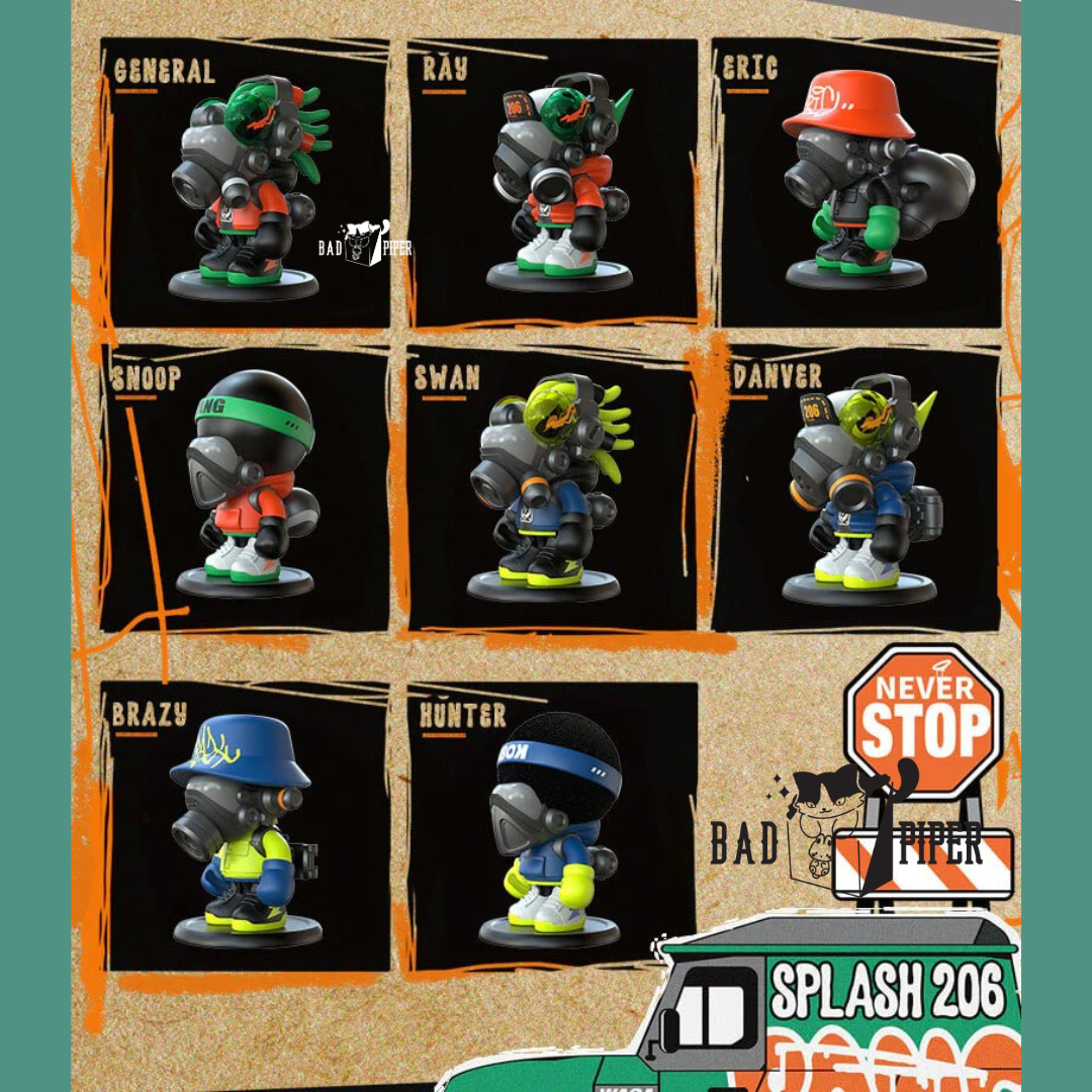 Wasa Toys |Wazzup Splash 206 Vol. 9 Blind Box