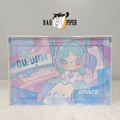 TNT SPACE | Dora: E-Girl Gamer Figure Futuristic Feeling - You Win (BLUE) Designed By TUTU Z
