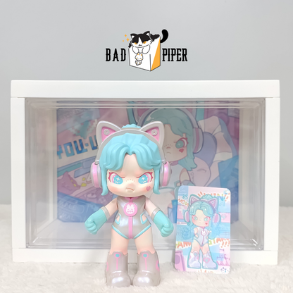 TNT SPACE | Dora: E-Girl Gamer Figure Futuristic Feeling - You Win (BLUE) Designed By TUTU Z