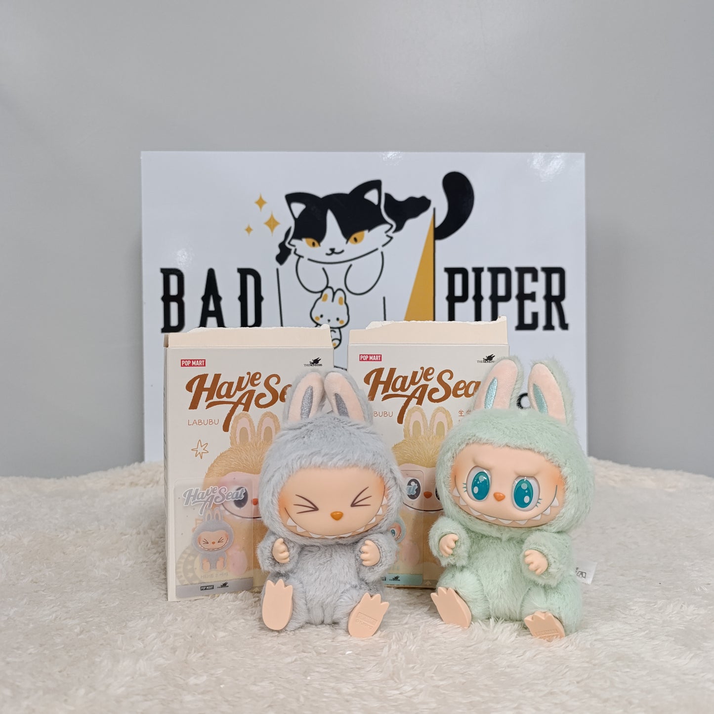Pop Mart | The Monsters Labubu Have A Seat Series Vinyl Face [OPENED] Plush Blind Box