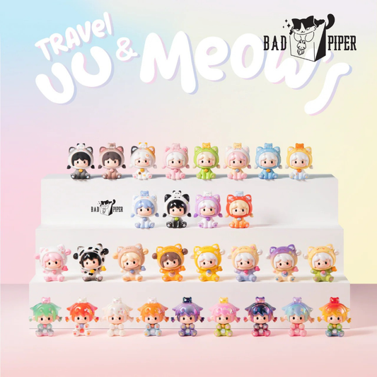 UUTOY | UU & MEOWS Travel Series Mini Beans Blind Box