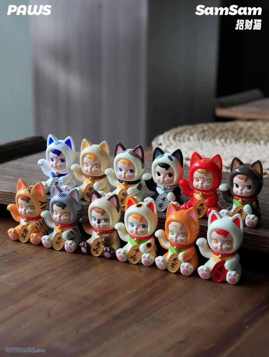 Paws Nova | Kennys Work SAMSAM Fortune Cat 2.0 Series Blind Box