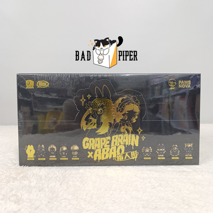 Paws Nova | Zendio Dawa Grape Brain x Abao x Eveboxtoy (BLACK AND GOLD) Series Blind Box