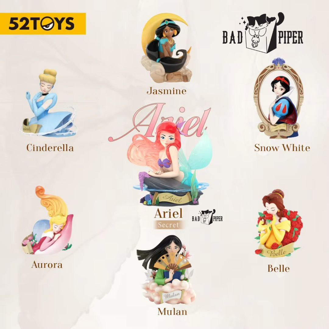 52Toys | Disney Princess Art Gallery 1 Series Blind Box