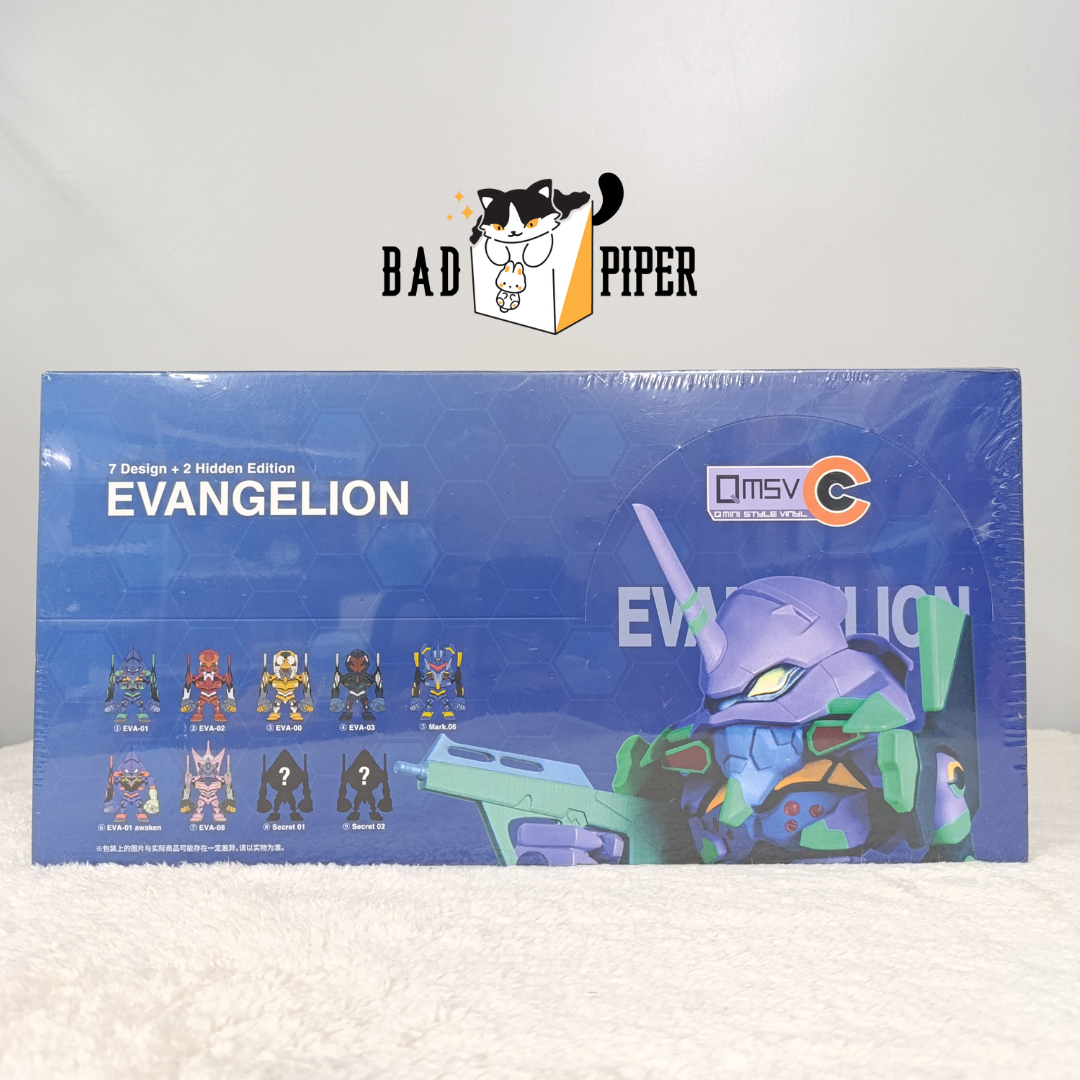 QMSV-C Q | Mini Style Vinyl Neon Genisis Evangelion Volume 1 Series Blind Box