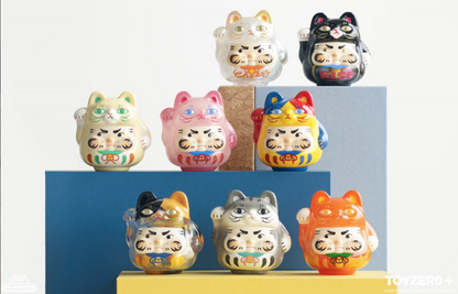 ToyZero+ | PPX Monster Sparkle Lucky Kitten Daruma Series Blind Box