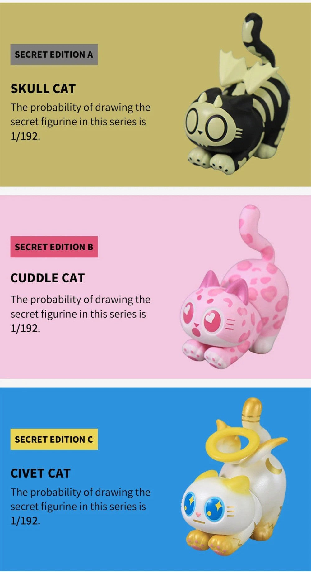 Paws Nova | Doshii Cat TROUBLE CREW PaPa Cat Series Blind Box