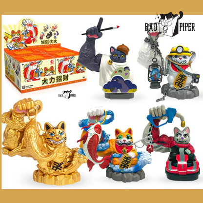 TopToy | MUSCLE CAT Vigorous lucky cat Series Blind box