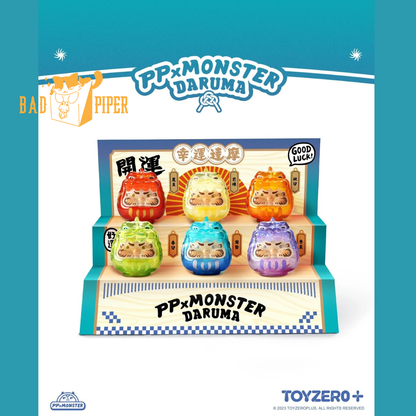 ToyZero+ | PPX MONSTER Rainbow Daruma 3rd Series Blind Box