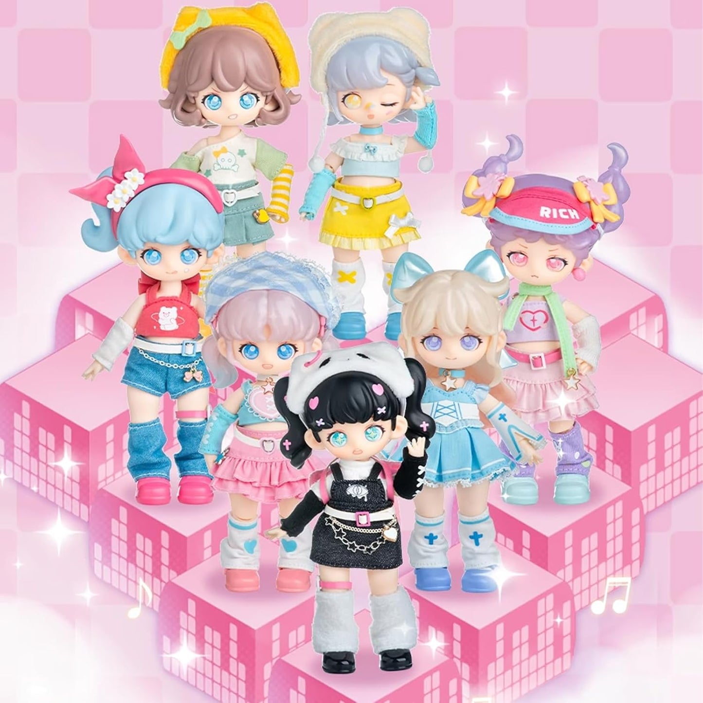 Simon Toys | Simon's Club Dolls Teennar Campus Idol BJD SC Dolls Ball Jointed Dolls Blind Box