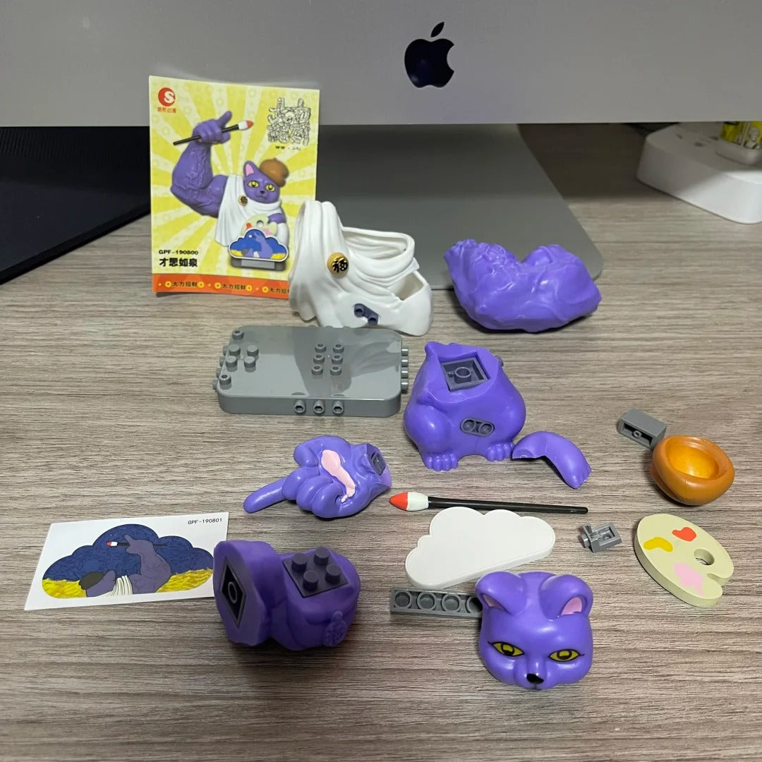 TopToy | MUSCLE CAT Vigorous lucky cat Series Blind box