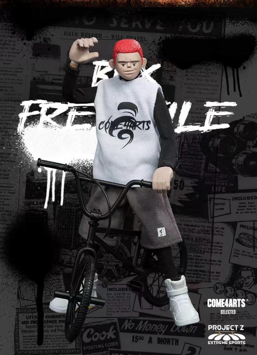 COME4ARTS | PROJECT Z Extreme Sports Series BJD Blind Box
