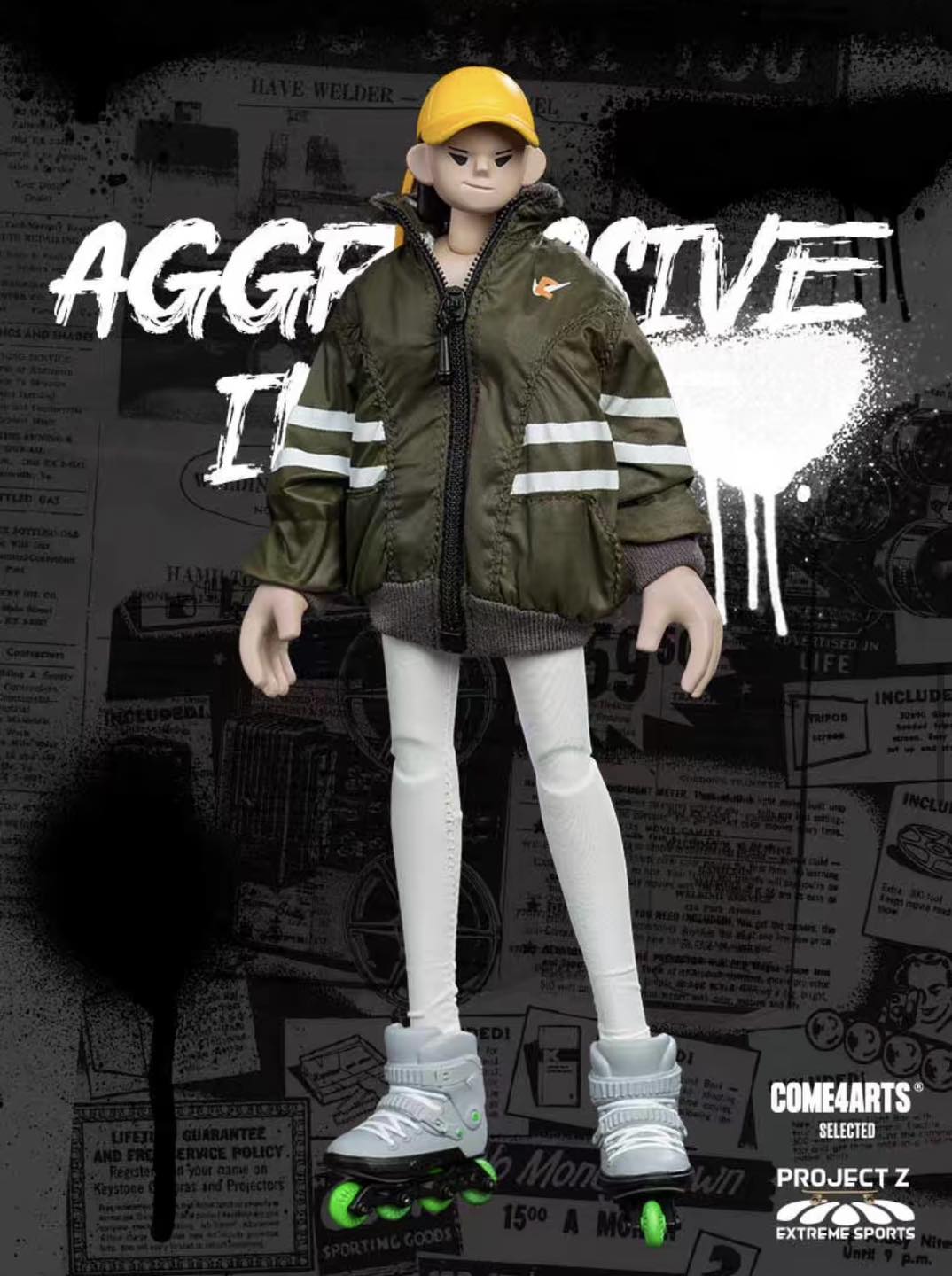 COME4ARTS | PROJECT Z Extreme Sports Series BJD Blind Box