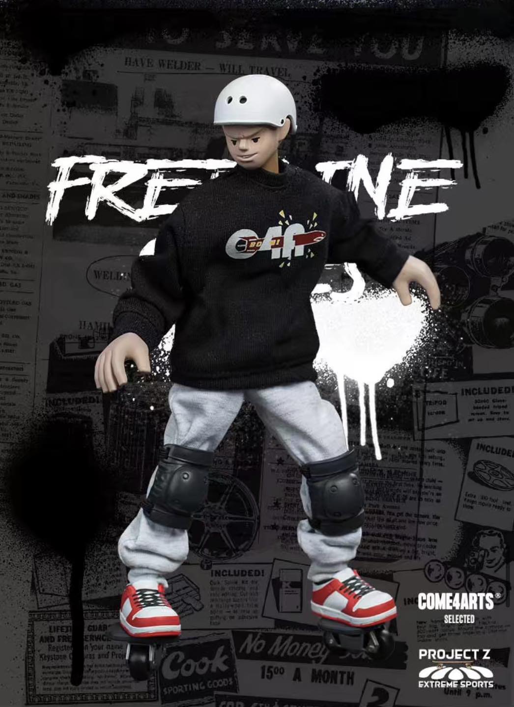 COME4ARTS | PROJECT Z Extreme Sports Series BJD Blind Box