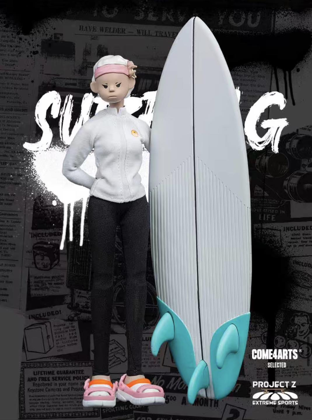 COME4ARTS | PROJECT Z Extreme Sports Series BJD Blind Box